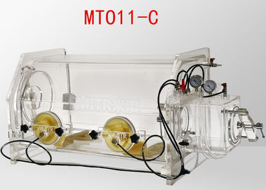 Taille portative transparente du système 800*550*600mm de boîte à gants de boîte à gants de laboratoire de dessus de Tableau