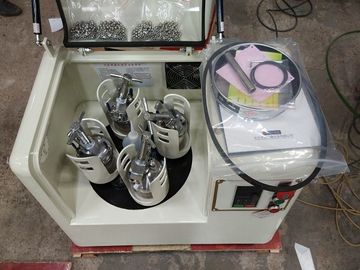 Broyeur à boulets de laboratoire avec le pot d'acier inoxydable de vide