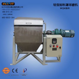 Type horizontal léger acier inoxydable de broyeur à boulets mini de Wqm-10 Sus304 rayé