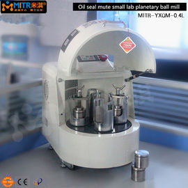 Semi broyeur à boulets planétaire de laboratoire de cercle avec le pot de meulage d'acier inoxydable à faible bruit