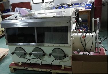 Boîte à gants de vide de gaz inerte avec 3 ports et fenêtre MTSTX3 de gant de PMMA