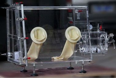 Système portatif compact de boîte à gants, résistance de changement climatique de boîte à gants d'isolement