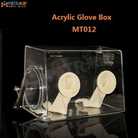Type compact boîte à gants de laboratoire pour la résistance chimique de recherches matérielles magnétiques