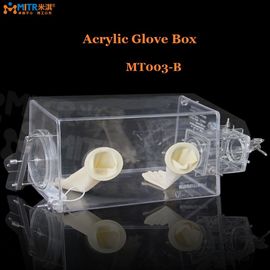 Boîte à gants UV clair comme de l'eau de roche de laboratoire de résistance pour l'essai de matériaux électrique Mt003-B