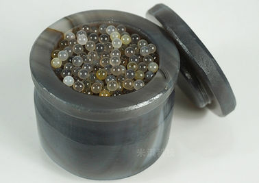 Anti accessoires de broyeur à boulets de pot d'agate de la rouille 100ml pour la pulvérisation matérielle de laboratoire