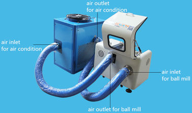 Type cryogénique vitesse de rotation minimum de la fraiseuse 10-640r/de boule planétaire
