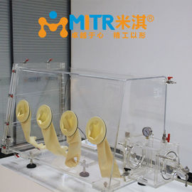 Équipement de laboratoire matériel de boîte à gants de vide de recherches avec le contrôleur de Presure