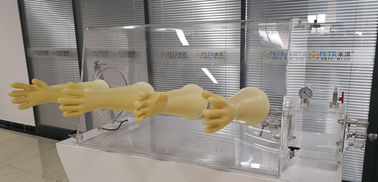 Gants résistants chimiques de laboratoire pour la boîte à gants de boîte à gants acrylique et d'acier inoxydable