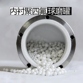 Pot de meulage de moulin de cuvette de boule de vide de PTFE pots de téflon de broyeur à boulets de 0,1 litres