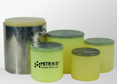 Pots de broyeur à boulets de polyuréthane employant pour le broyeur à boulets de Planetrary de laboratoire