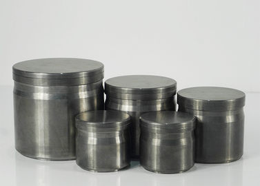 Conteneur vertical de broyeur à boulets de carbure de tungstène pour la machine planétaire de broyeur à boulets de laboratoire