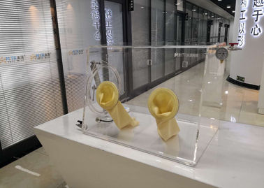 Petit puits à dépression de boîte à gants de laboratoire d'isolement, boîte à gants de l'atmosphère inerte