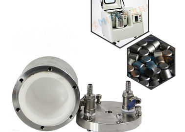 Utilisation de pot rayée par zircone de broyeur à boulets de vide pour le broyeur à boulets planétaire de laboratoire