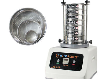 Essai en laboratoire vibratoire vertical de dispositif trembleur de tamis avec la maille d'acier inoxydable