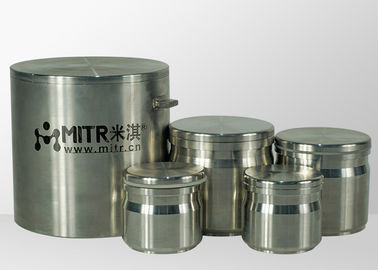 Pot inoxydable 50ml - pot de meulage de moulin de bille d'acier du volume 2500ml/boule planétaire