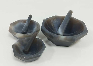 La boule de commande d'accessoires de broyeur à boulets de planète de mortier d'agate cogne le modèle naturel supérieur